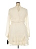 City Studio 100% Polyester Ivory Casual Dress Size XXL - photo 2