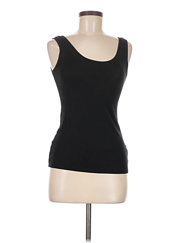 Pre-owned Spanx Tank Top Black Strapless Neckline Tops