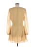 Glamorous 100% Polyester Paisley Gold Cocktail Dress Size M - photo 2