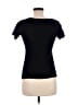 Laurel 100% Viscose Black Short Sleeve Top Size 6 - photo 2