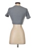 Unbranded Gray Short Sleeve Turtleneck Size S - photo 2