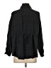 LNA 100% Tencel Black Long Sleeve Button-Down Shirt Size XS - photo 2