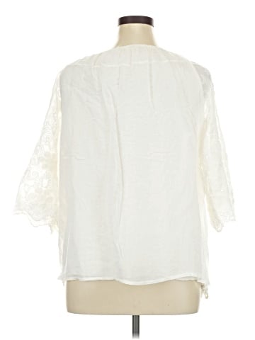Simply Couture 3/4 Sleeve Blouse (view 2)