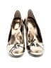 Sofft Animal Print Ivory Gold Heels Size 8 1/2 - photo 2