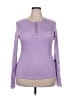 Unbranded 100% Polyester Purple Long Sleeve Top Size XXL - photo 1