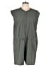 C&C California Solid Gray Romper Size L - photo 1