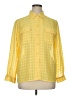Liz Baker 100% Polyester Yellow 3/4 Sleeve Blouse Size 14 (petite) - photo 1
