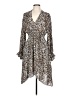 Current Air Animal Print Brown Casual Dress Size L - photo 1