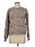 Threads 4 Thought Animal Print Tan Pullover Sweater Size M - photo 1
