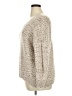 Jennifer Lopez Tweed Tan Pullover Sweater Size XL - photo 5