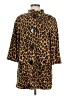 WD.NY Animal Print Gold Coat Size 6 - photo 1