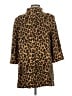 WD.NY Animal Print Gold Coat Size 6 - photo 2