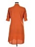 Unbranded 100% Polyester Orange Casual Dress Size XL - photo 2