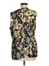 CAbi 100% Polyester Black Yellow Sleeveless Blouse Size M - photo 2