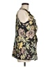 CAbi 100% Polyester Black Yellow Sleeveless Blouse Size M - photo 4