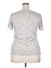 Apt. 9 Tweed Silver Short Sleeve T-Shirt Size XXL - photo 2