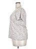 Apt. 9 Tweed Silver Short Sleeve T-Shirt Size XXL - photo 5