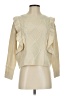 LUCCA 100% Acrylic Ivory Pullover Sweater Size S - photo 1