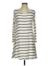 Lulus Stripes Ivory Casual Dress Size S - photo 1