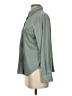 Grace Solid Green Long Sleeve Blouse Size S - photo 5