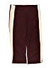 Nike 100% Polyester Color Block Burgundy Track Pants Size 12 - photo 1