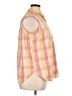 L.L.Bean 100% Cotton Checkered-gingham Yellow Sleeveless Button-Down Shirt Size XL - photo 4