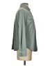 Grace Solid Green Long Sleeve Blouse Size S - photo 4