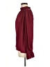 Impressions 100% Polyester Burgundy Long Sleeve Blouse Size M - photo 5