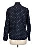 Eddie Bauer Polka Dots Blue Long Sleeve Button-Down Shirt Size L - photo 2