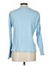 Basic Editions 100% Cotton Blue Long Sleeve Henley Size L - photo 2