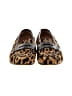 J.Crew Animal Print Brown Black Flats Size 8 - photo 2
