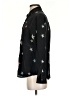 Rails 100% Silk Stars Black Long Sleeve Silk Top Size S - photo 5