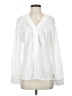 Assorted Brands Ivory Long Sleeve Blouse Size S - photo 1