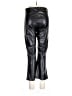 Avenue Montaigne 100% Polyurethane Metallic Black Silver Active Pants Size 10 - photo 2