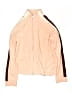 Nike 100% Polyester Color Block Pink Track Jacket Size 12 - photo 1