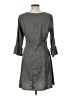 Rokoko 100% Polyester Solid Gray Casual Dress Size L - photo 2