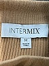 Intermix Solid Tan Casual Skirt Size M - photo 3