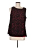 AGB 100% Polyester Red Sleeveless Blouse Size M (estimated) - photo 1