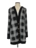 Maurices Plaid Black Cardigan Size S - photo 1