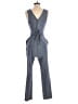 BCBGeneration Chevron-herringbone Gray Jumpsuit Size 4 - photo 2