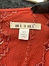 Miami 100% Rayon Paisley Burgundy Romper Size XS - photo 3