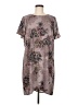 Maurices 100% Polyester Floral Brown Casual Dress Size M (estimated) - photo 1