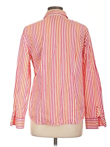 Jones New York Signature Long Sleeve Button-Down Shirt (view 2)