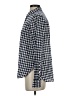 J.Crew Checkered-gingham Blue Long Sleeve Button-Down Shirt Size 4 - photo 5