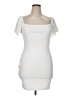 Shein Curve White Short Sleeve Top Size 1X - photo 1