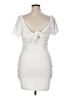Shein Curve White Short Sleeve Top Size 1X - photo 2