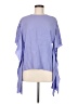 Lewit 100% Viscose Purple Short Sleeve Blouse Size M - photo 1