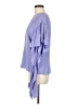Lewit 100% Viscose Purple Short Sleeve Blouse Size M - photo 5