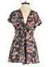 Lulus 100% Rayon Paisley Gray Romper Size XS - photo 1