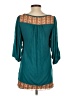 Forever Teal 3/4 Sleeve Blouse Size S - photo 2